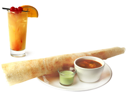 Dosa a south Indian pancake